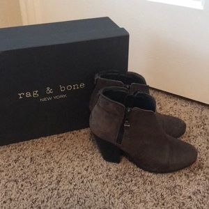 Rag &Bone Margot Bootie in Stone Ss 36